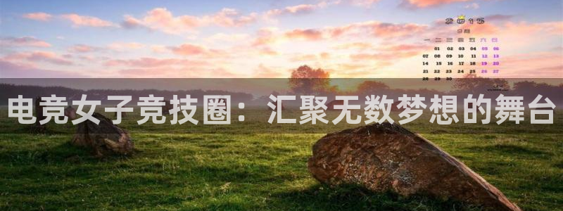 乐鱼电竞平台：电竞女子竞技圈：汇聚无数梦想的舞台